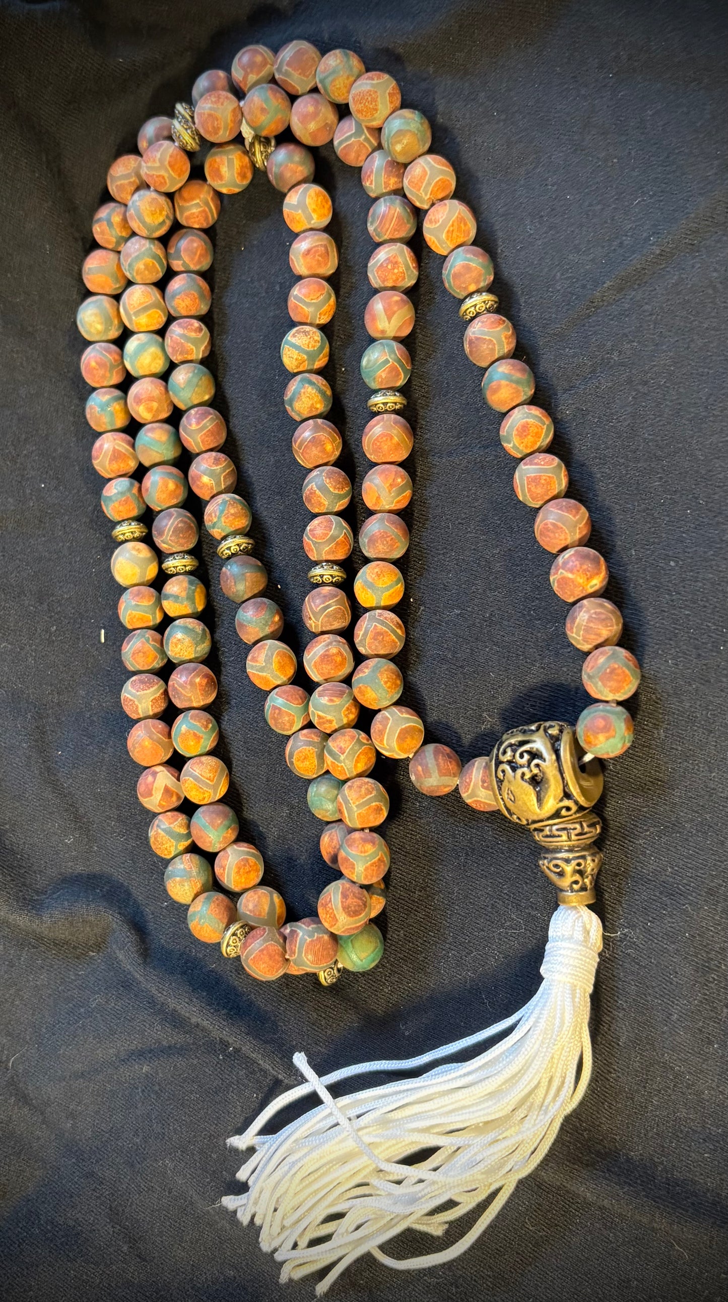 108 Resin Beaded Mala