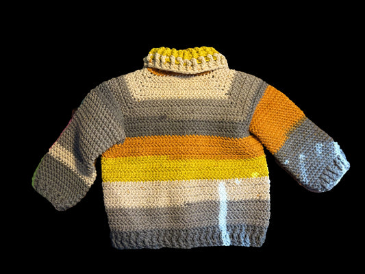 Crocheted Kids Sweater