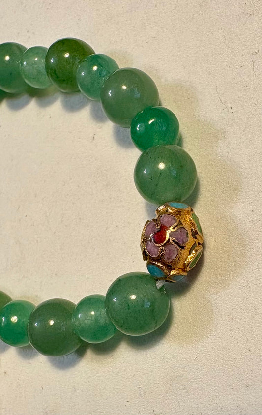 Rose Quartz and Green Adventurine